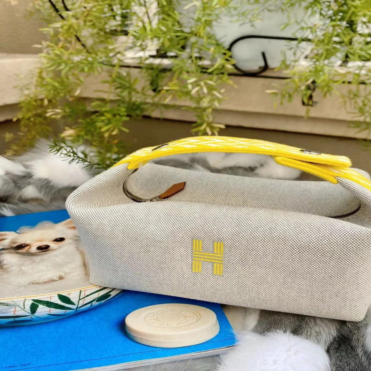 Hermès Bento Leather Bag