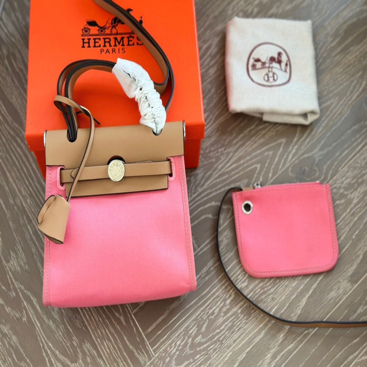 Hermès Herbag Mini Tote Bag