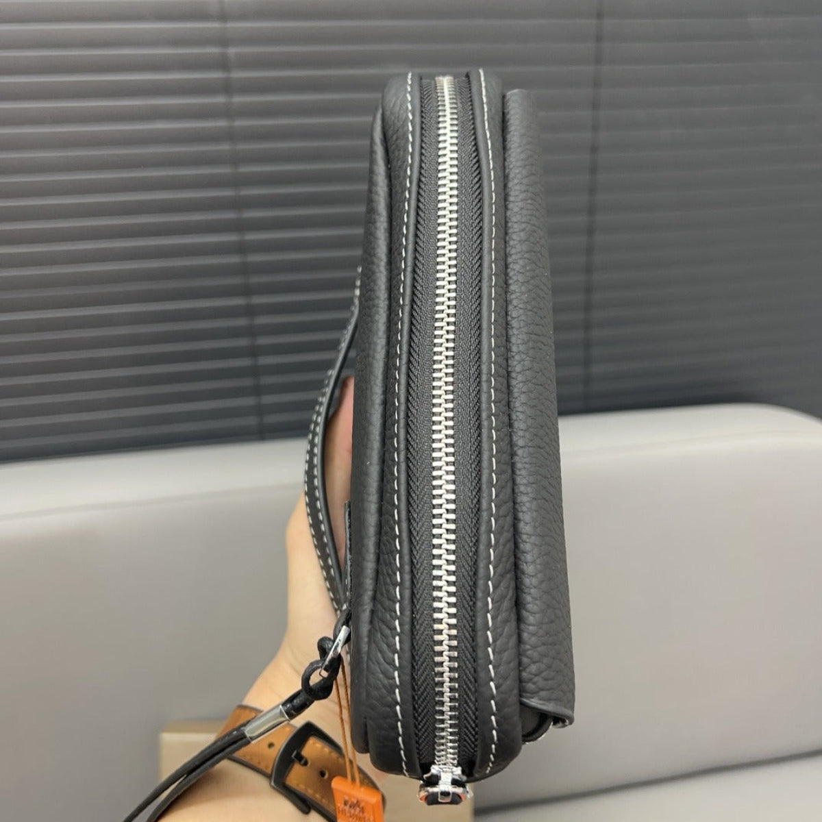 Hermès Leather Clutch Wallet