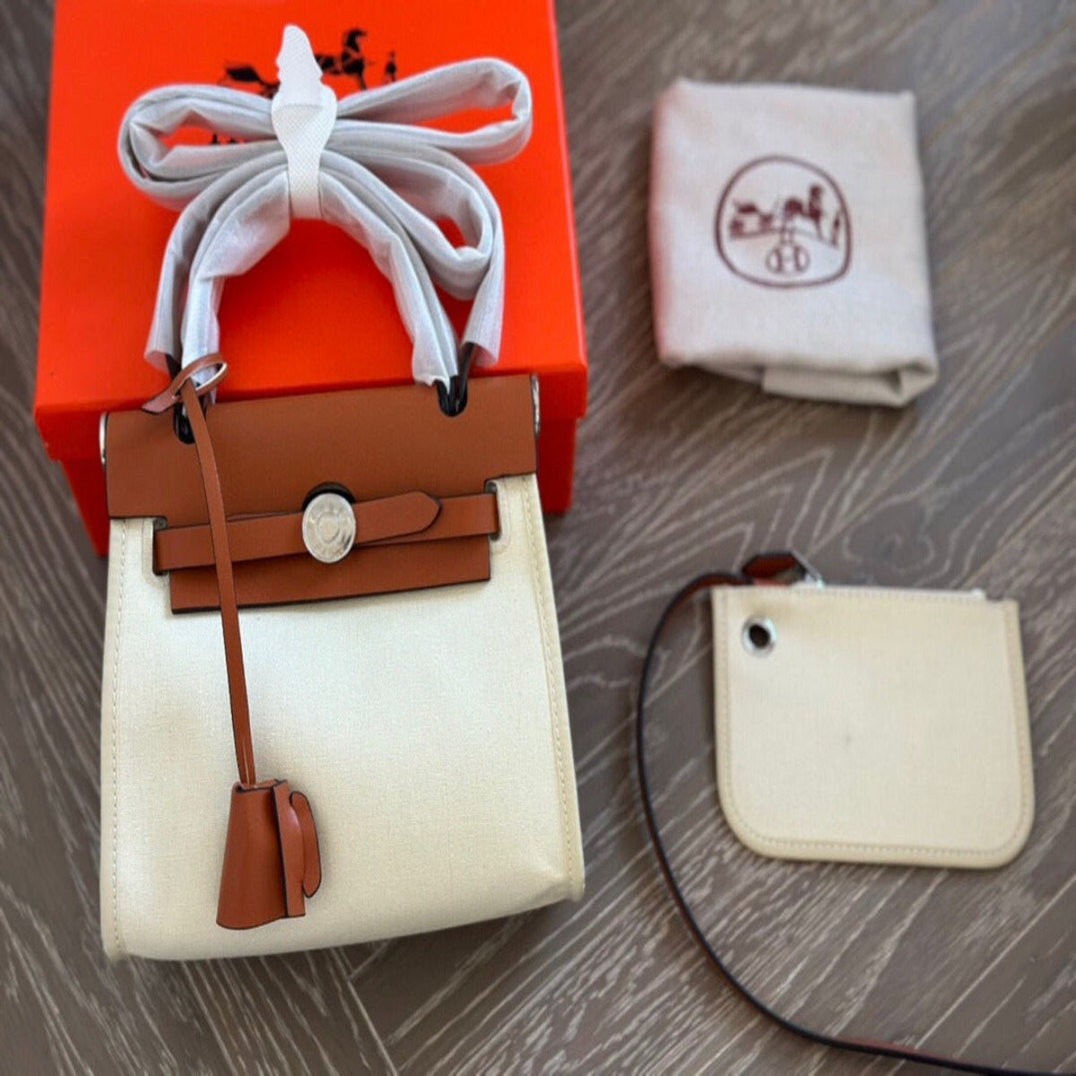 Hermès Herbag Mini Tote Bag