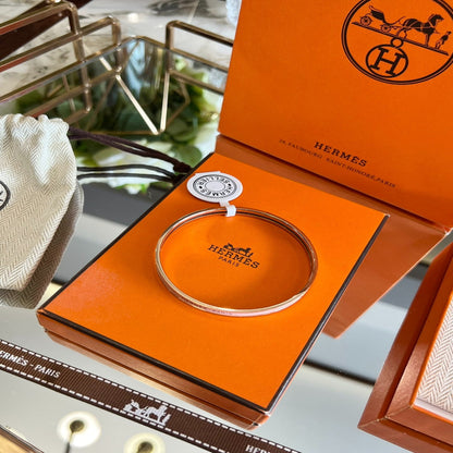 Hermès Monogram Rose Gold Bracelet