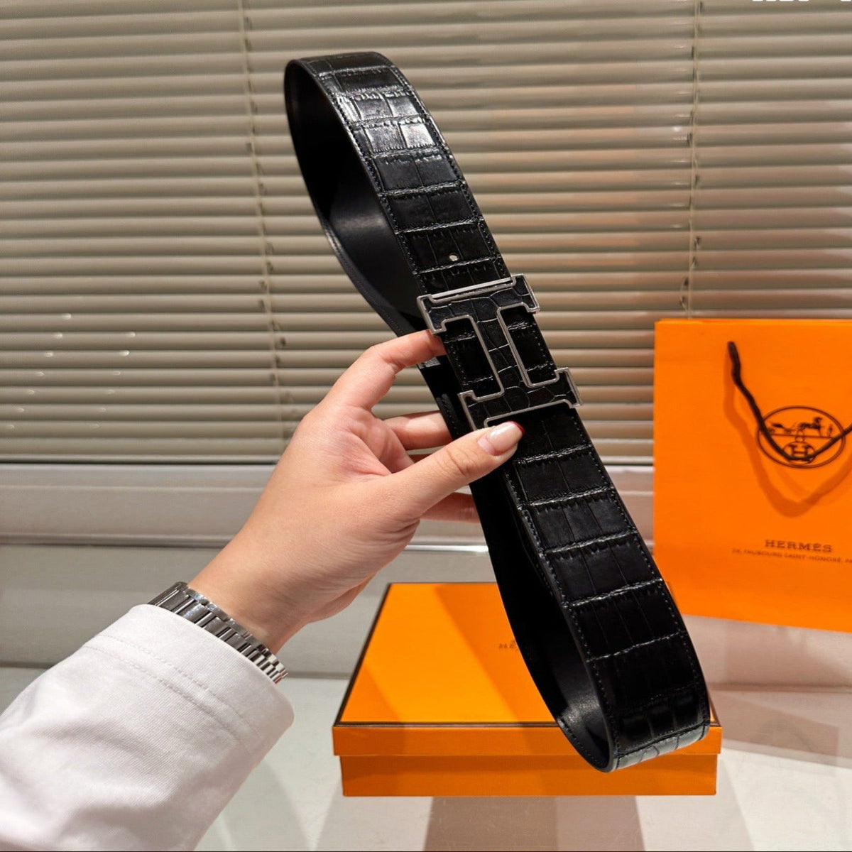 Hermes Cowhide Leather Belt