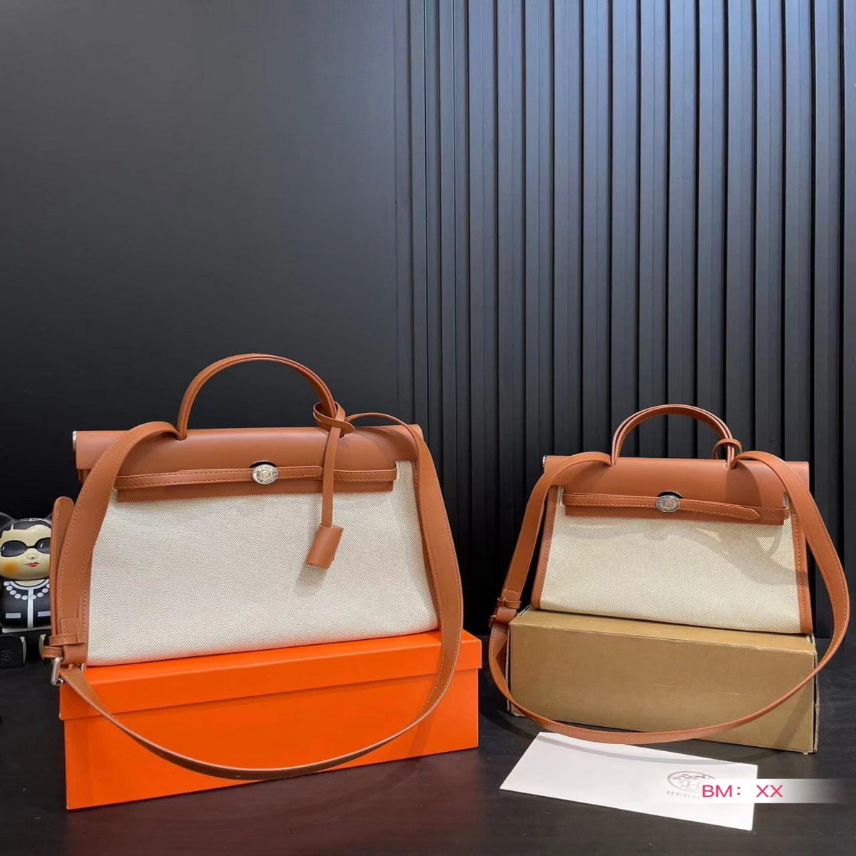 Hermès Herbag Canvas Tote Bag