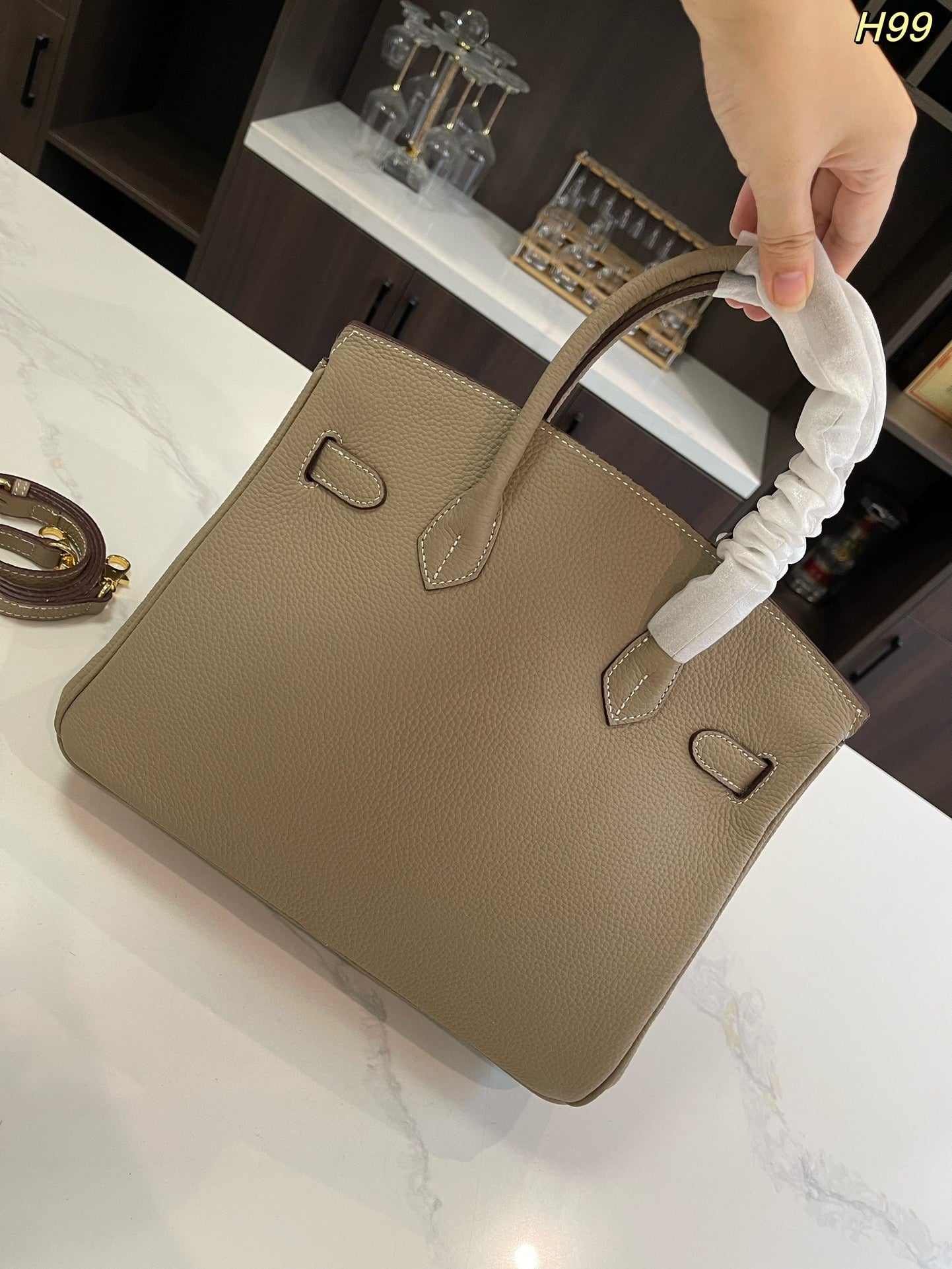 Hermès Embossed Birkin Bag