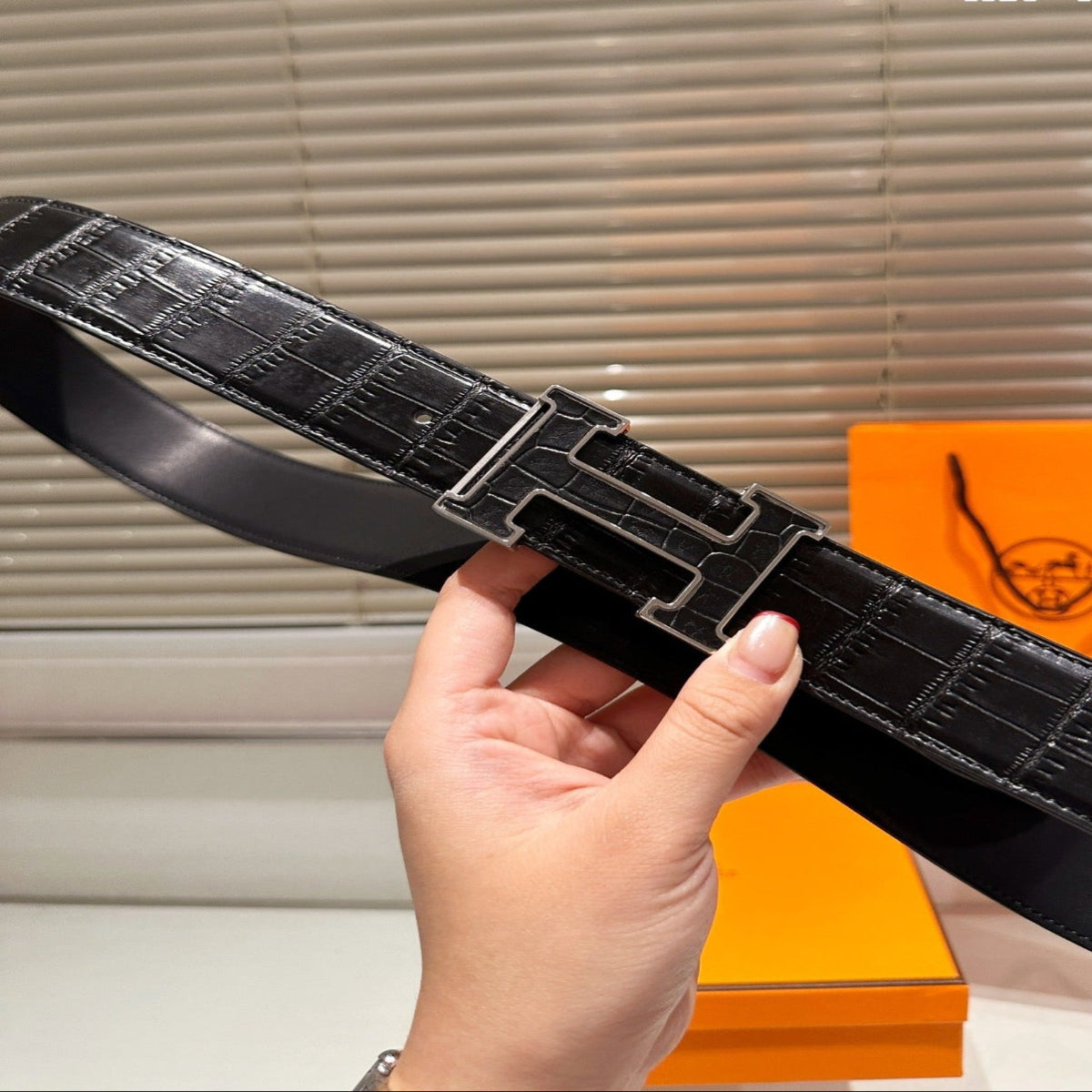 Hermes Cowhide Leather Belt