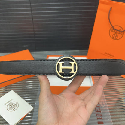 Hermès Men's Classic Cowhide Leather Belt